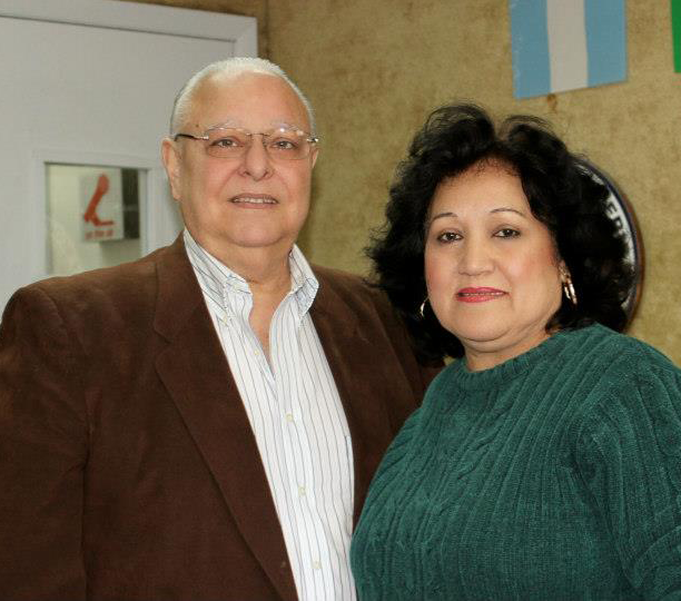 Don Armando A. Pérez y su esposa, Doña Mercedes Pérez Directores de Missing Children Global Network