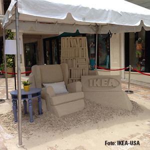 IKEA Miami Sand Sculptures integrate news web01