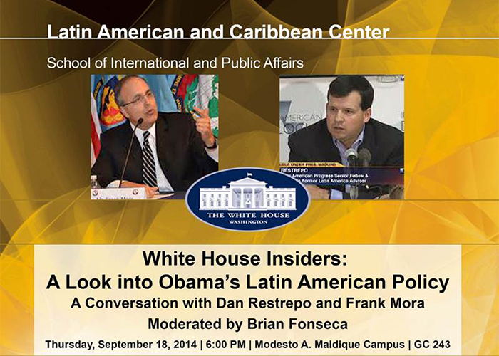 white house insiders frank mora brian fonseca lacc florida international university integrate news