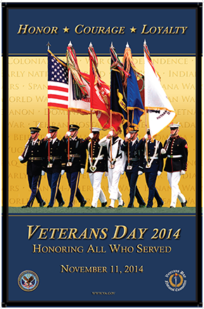 Poster veterans day 2014 integrate news