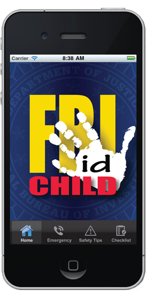 FBI child id app integrate news safety phone