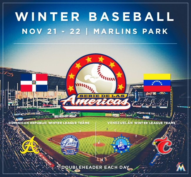 Winter Baseball Marlins Park Integrate News